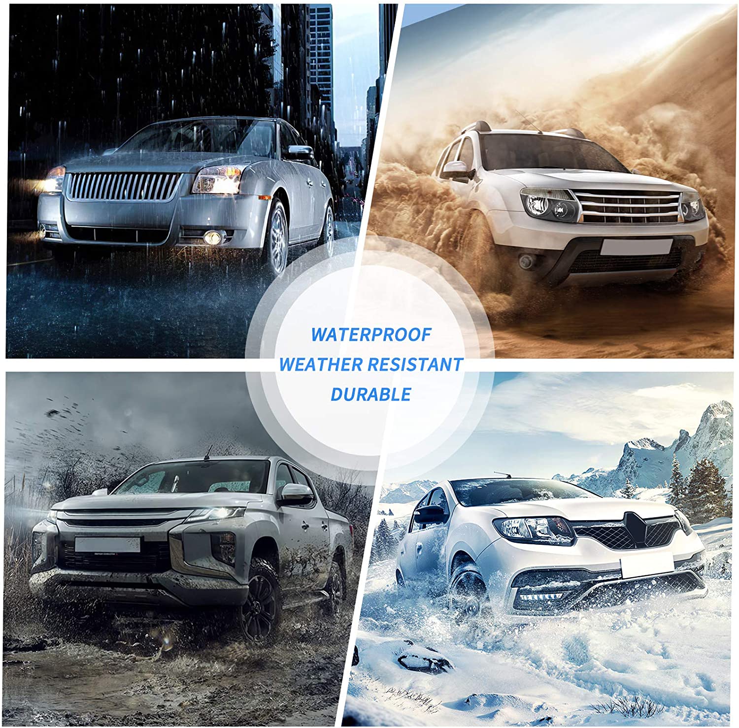 2004-2008 Ford F150 Headlights Chrome Housing Reflector