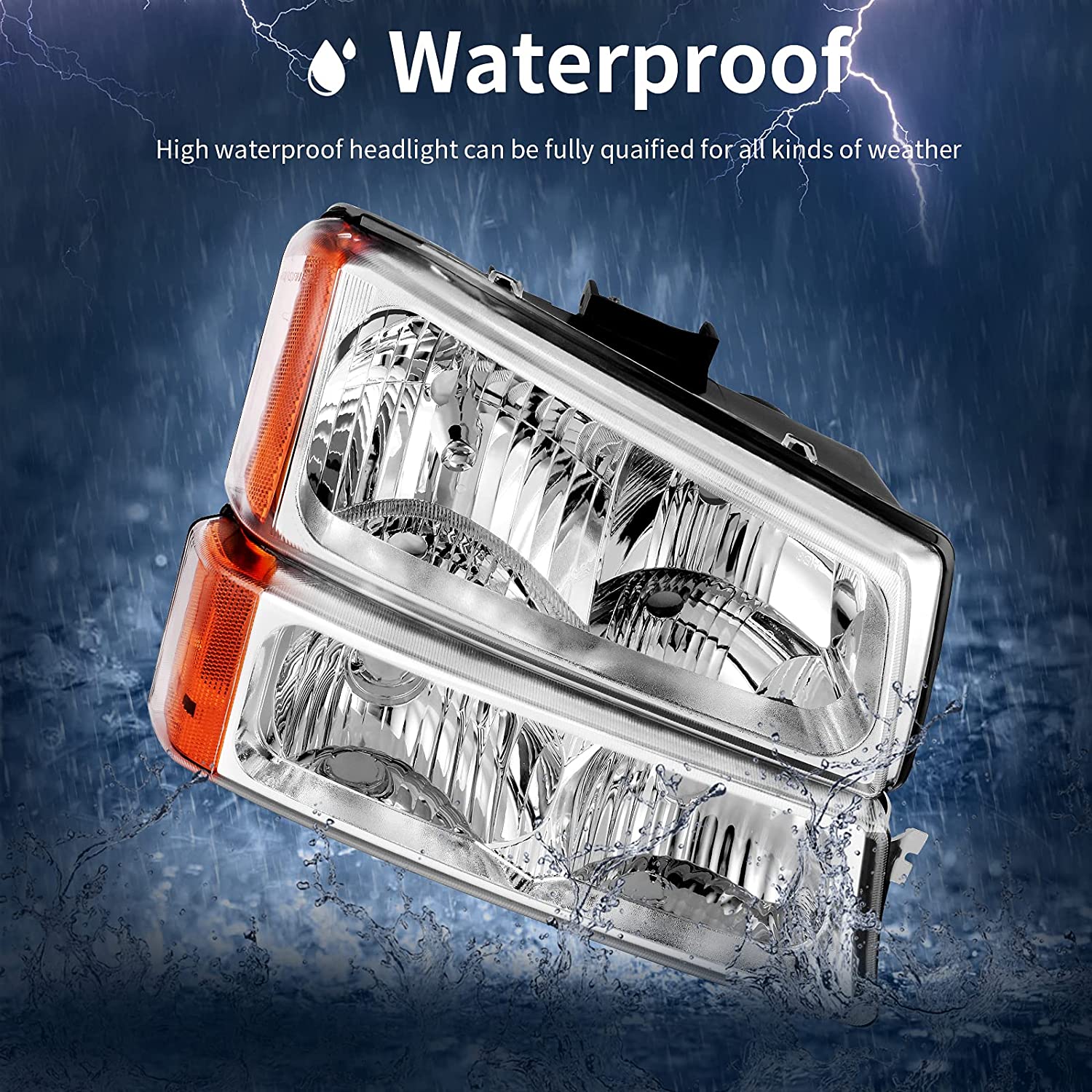 AutoSAVER88 Compatible Headlight Assembly (Not Compatible with Body Cladding Models)