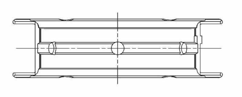 ACL Subaru EJ20/EJ22/EJ25 (For Thrust in #5 Position) 0.005mm Oversized High Performance Main Bearin 5M8309HOS5-STD