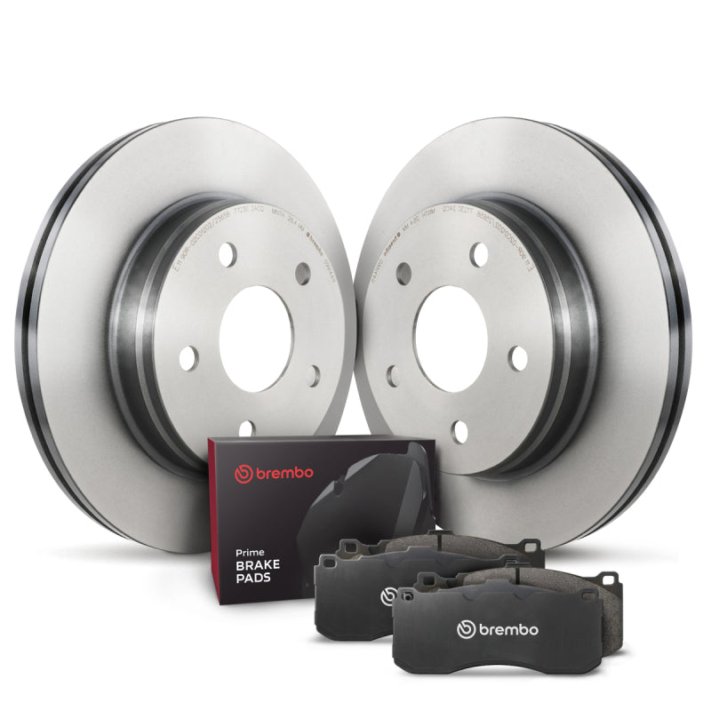 Brembo OE 12-18 Jeep Grand Cherokee Rear Disc Brake Kit KT04288