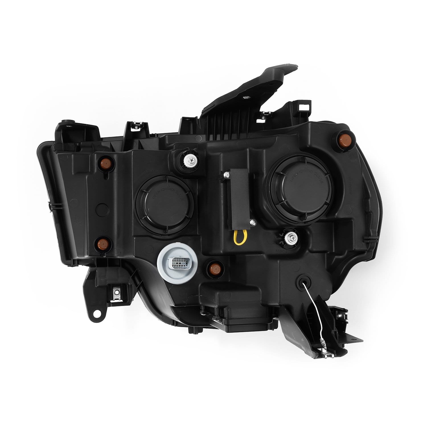 AlphaRex 19-22 Ram 2500/3500/4500/5500 NOVA-Series LED Projector Headlights Alpha-Black