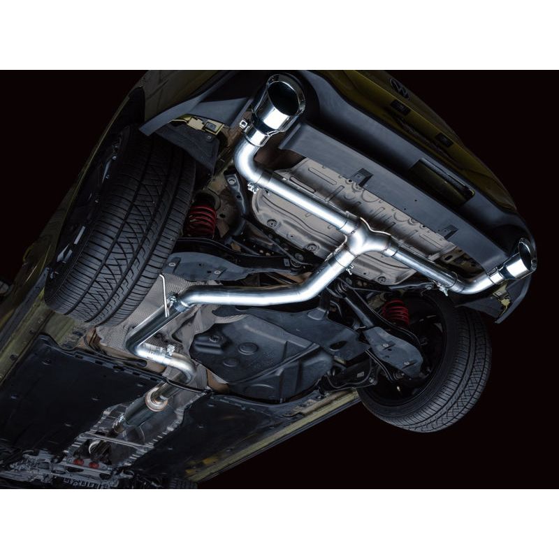 AWE 2022 VW GTI MK8 Track Edition Exhaust - Chrome Silver Tips