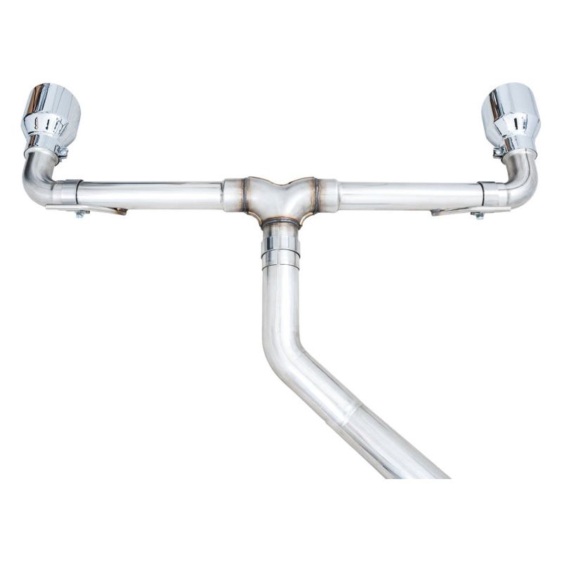 AWE 2022 VW GTI MK8 Track Edition Exhaust - Chrome Silver Tips