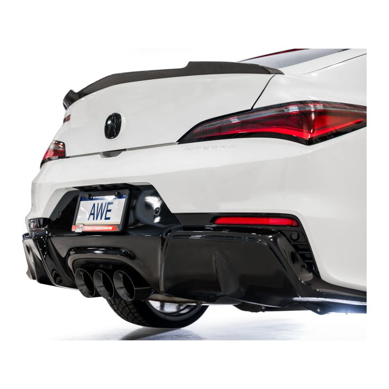 AWE Tuning 2024 Acura Integra Type S DE5 FWD Touring Edition Exhaust w/ Triple Diamond Black Tips