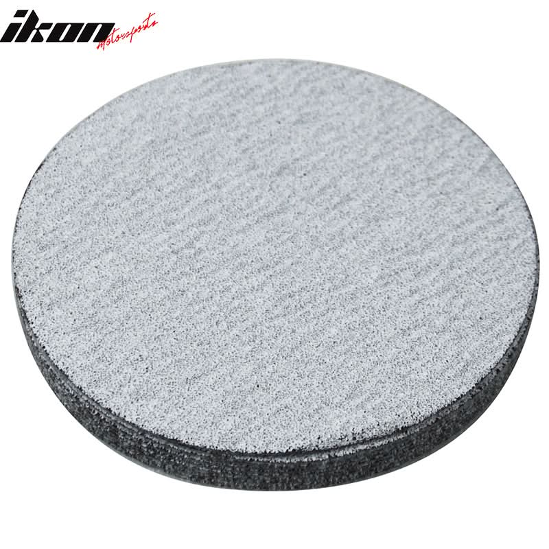 50PC 5in 127mm 80 Grit Auto Sanding Disc Sandpaper Sheets Sand Paper