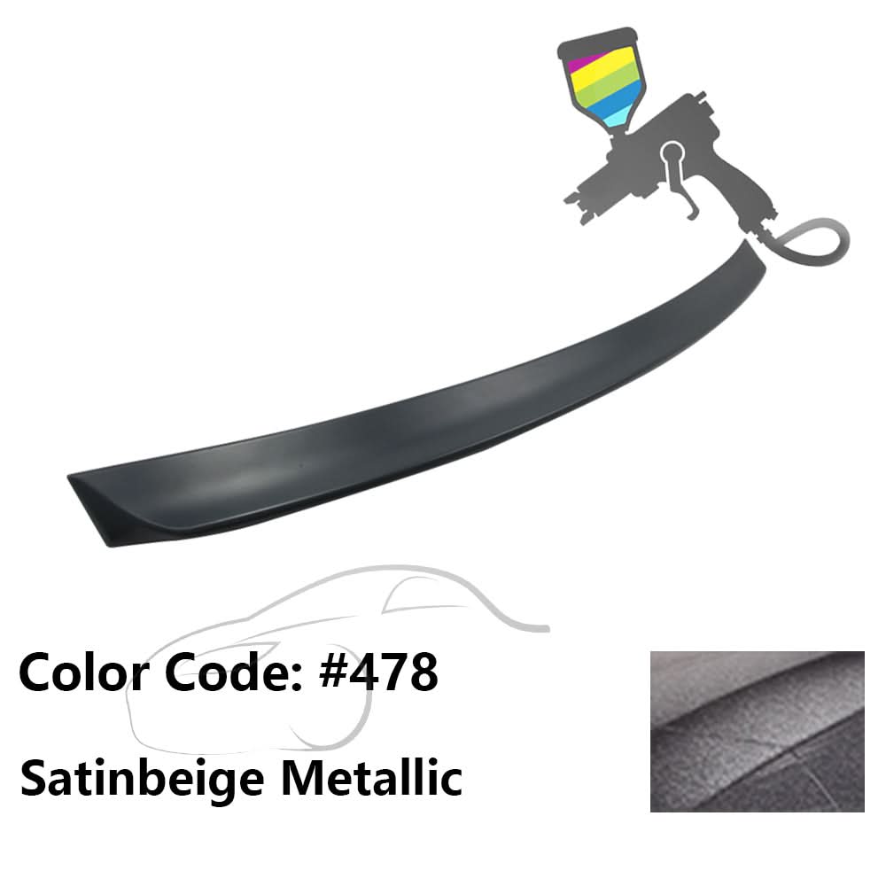 1999-2005 BMW E46 3 Series 4-Door Ikon Style Trunk Spoiler ABS