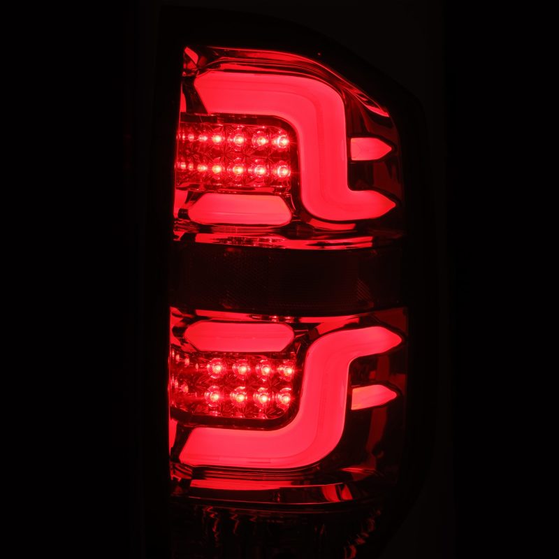 AlphaRex 14-21 Toyota Tundra PRO-Series LED Tail Lights Jet Black