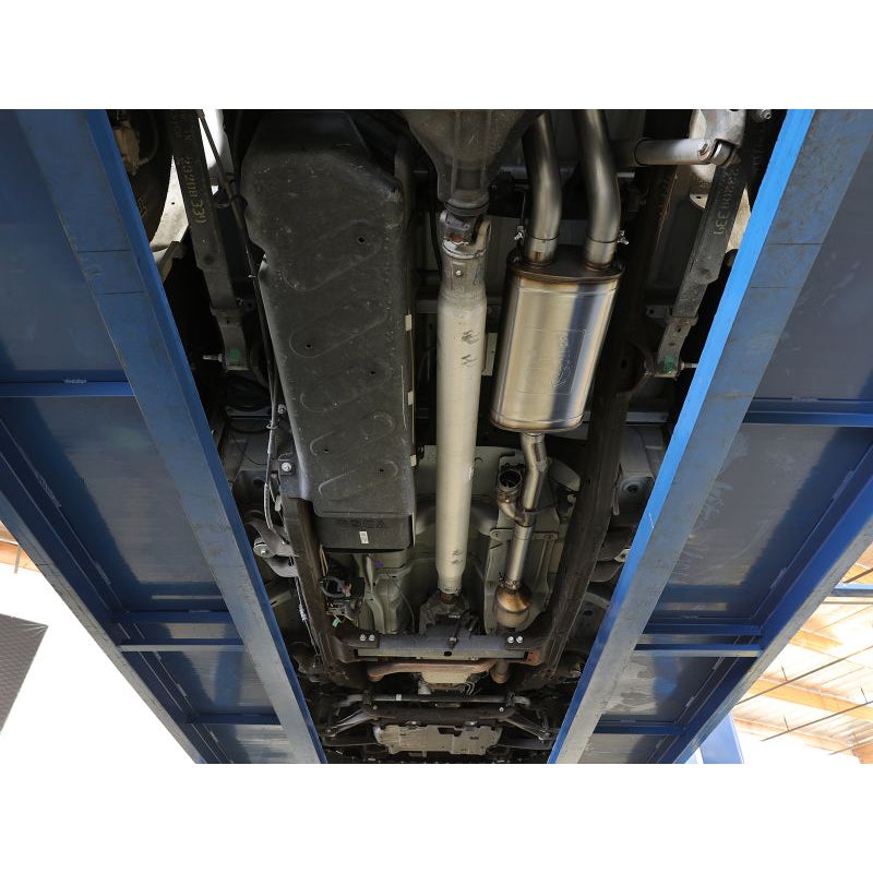 aFe Gemini XV 3in 304 SS Cat-Back Exhaust 09-18 GM Trucks V6-4.3/V8-4.8/5.3L w/ Black Tips