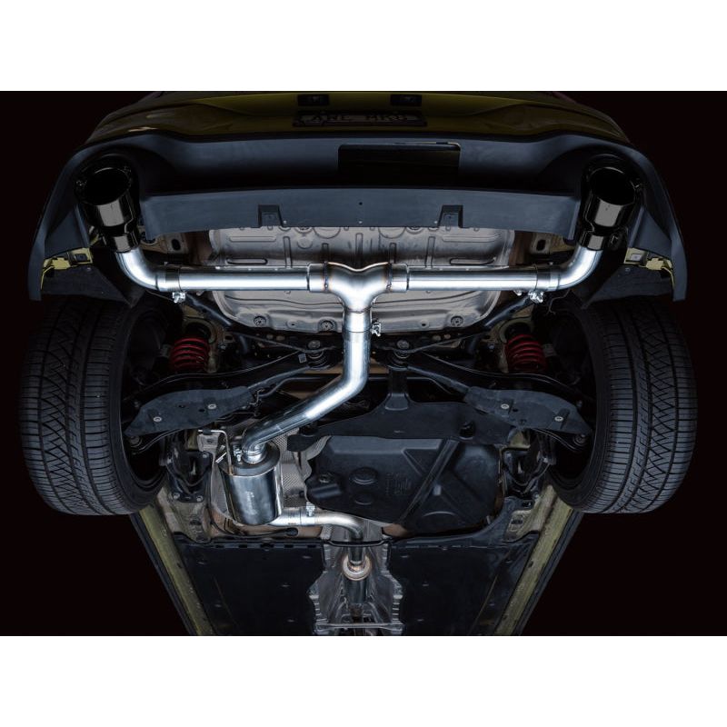 AWE 2022 VW GTI MK8 Touring Edition Exhaust - Diamond Black Tips