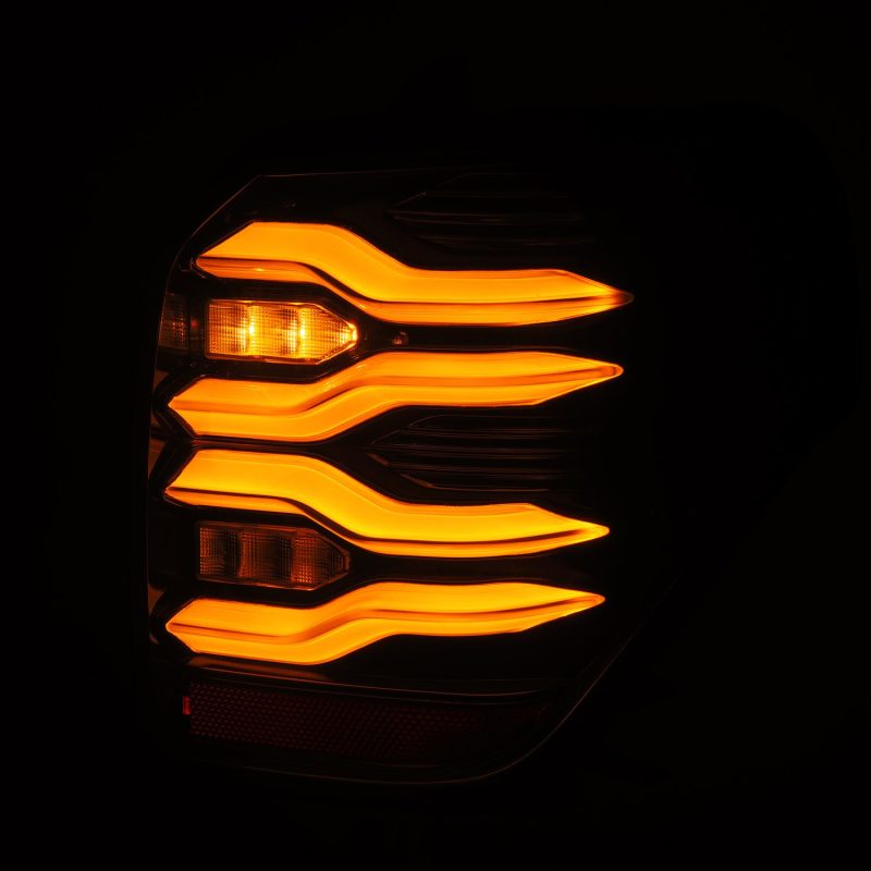 AlphaRex 10-24 Toyota 4Runner LUXX-Series LED Tail Lights Alpha-Black