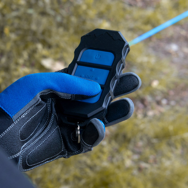 Borne Off-Road 10K Winch - Grey Synthetic Rope BNWN-10-SGR