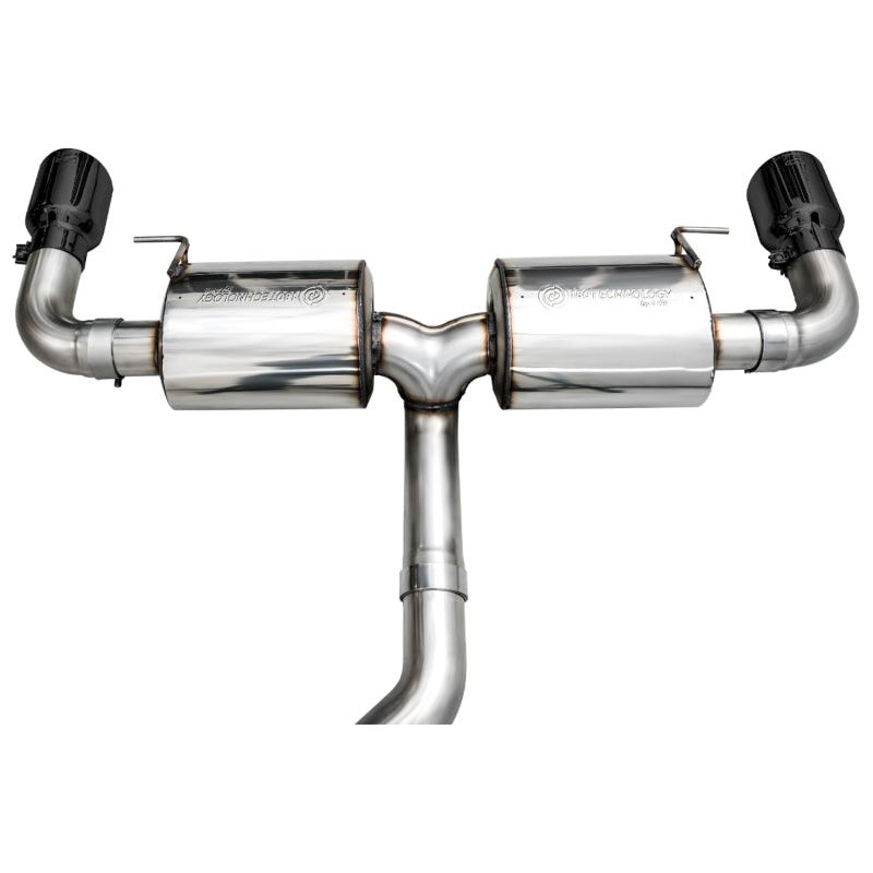 AWE 19-23 BMW 330i / 21-23 BMW 430i Base G2X Touring (Excl.Conv) Axle Back Exhaust - Diamond Black