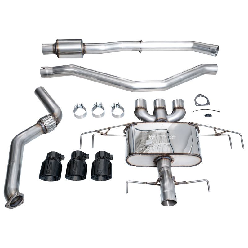 AWE Tuning 2024 Acura Integra Type S DE5 FWD Touring Edition Exhaust w/ Triple Diamond Black Tips