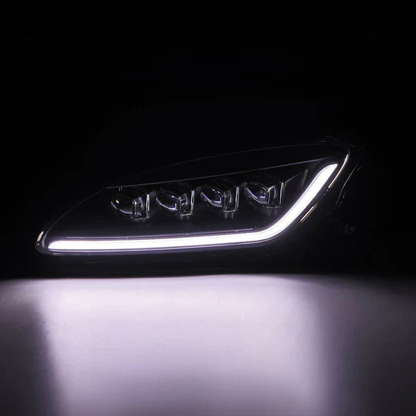 AlphaRex 99-09 Honda S2000 NOVA-Series LED Projector Headlights Black