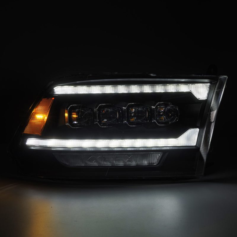 AlphaRex 09-18 Ram Truck (MK II 5th Gen 2500 Style) NOVA-Series LED Projector Headlights Chrome
