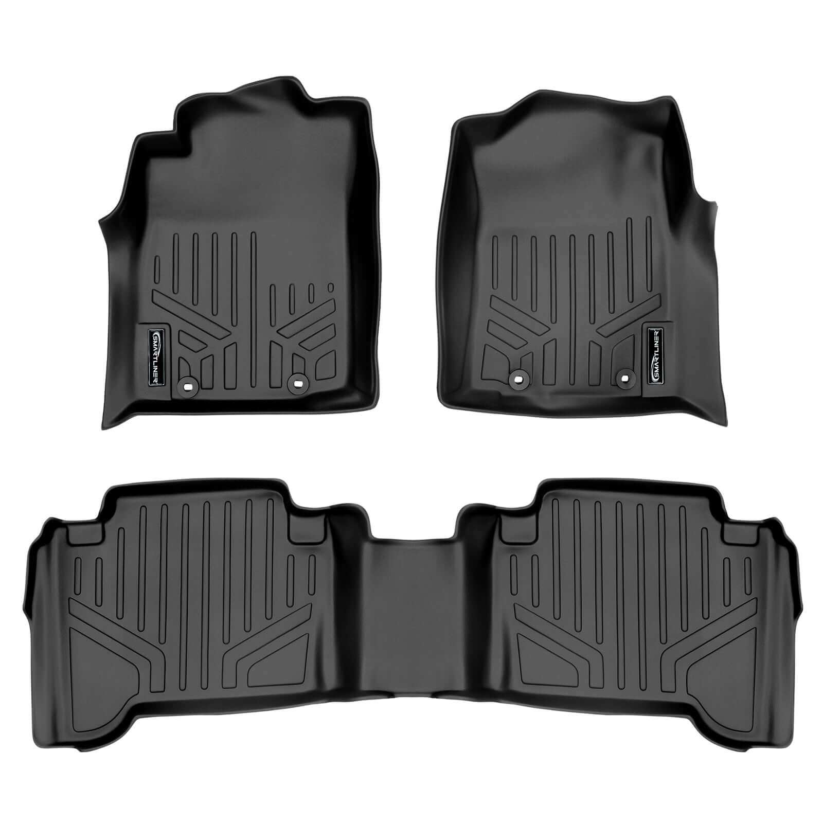 SmartCoverage™ Floor Liners For 2012-2015 Toyota Tacoma Double Cab