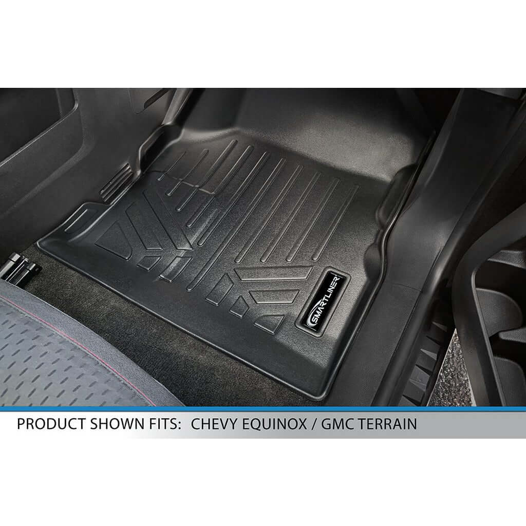 Smart Trim™ Floor Liners For 2011-2017 Chevy Equinox / GMC Terrain (with Dual Front Floor Posts)