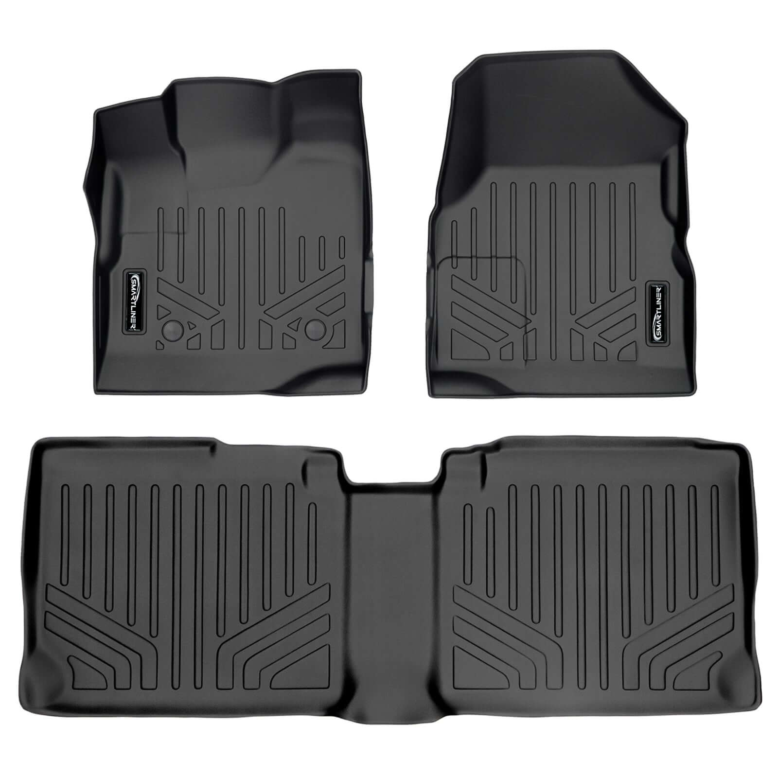 Smart Trim™ Floor Liners For 2011-2017 Chevy Equinox / GMC Terrain (with Dual Front Floor Posts)
