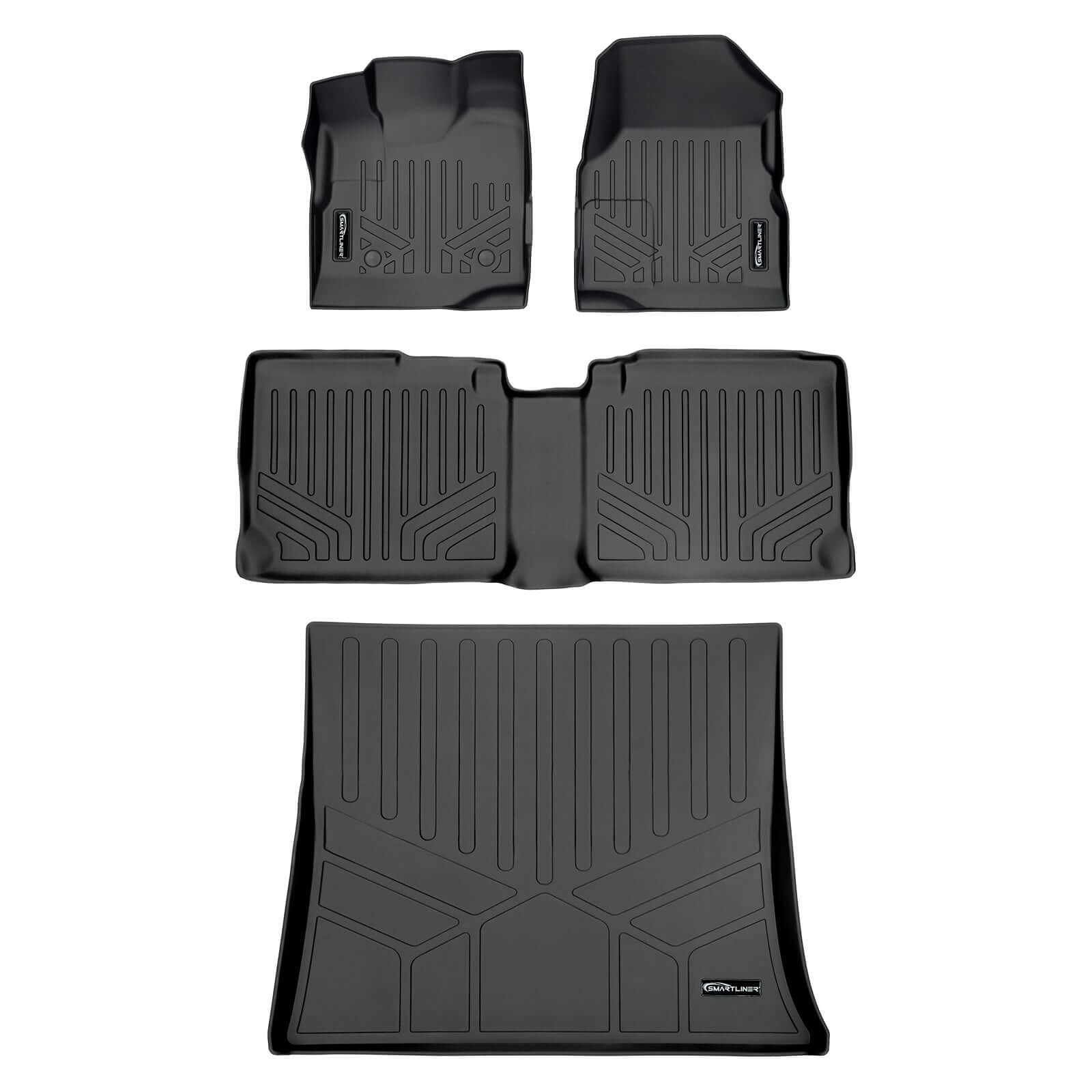 Smart Trim™ Floor Liners For 2011-2017 Chevy Equinox / GMC Terrain (with Dual Front Floor Posts)