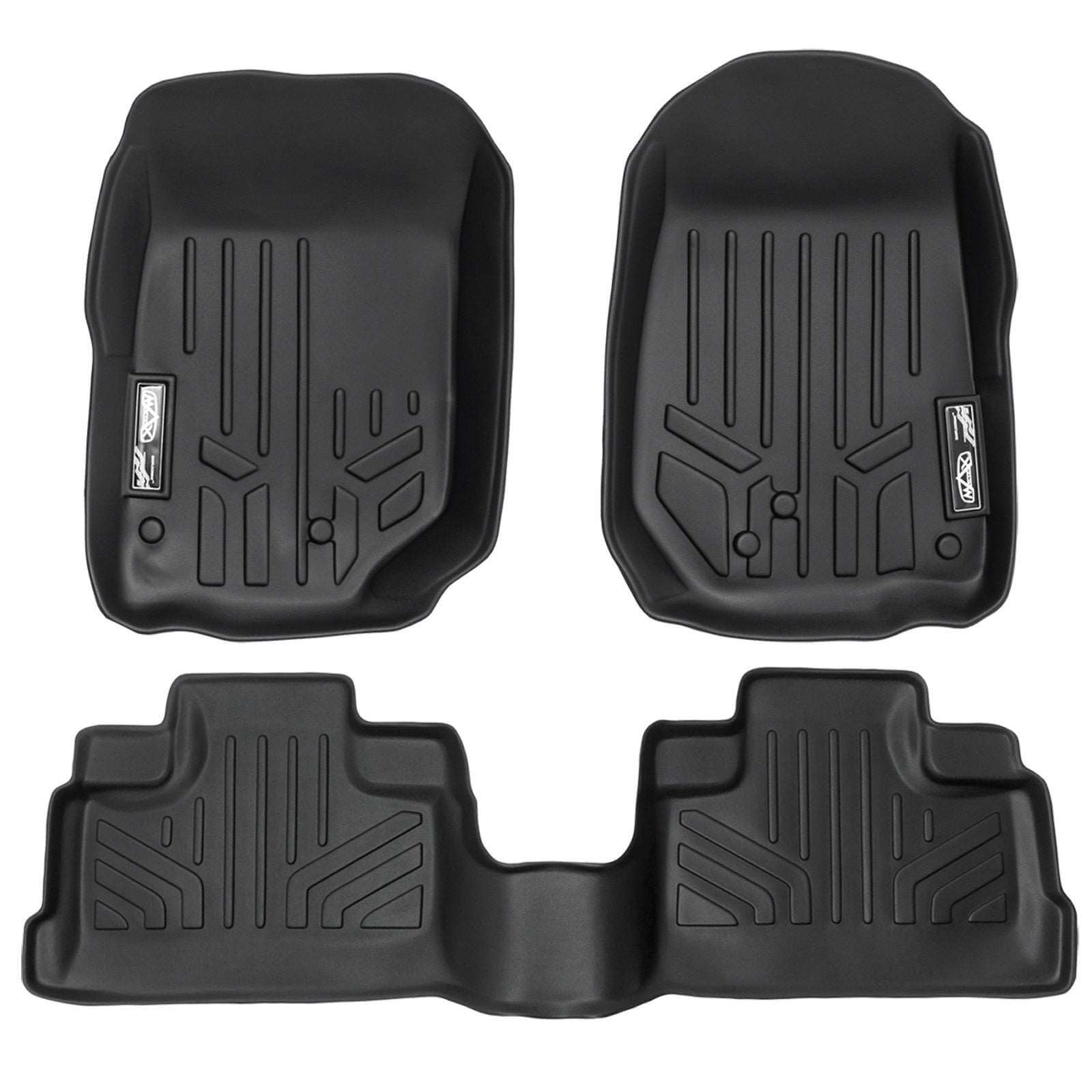 Smart Trim™ Floor Liners For 2007-2010 Jeep Wrangler Unlimited (4-Door)