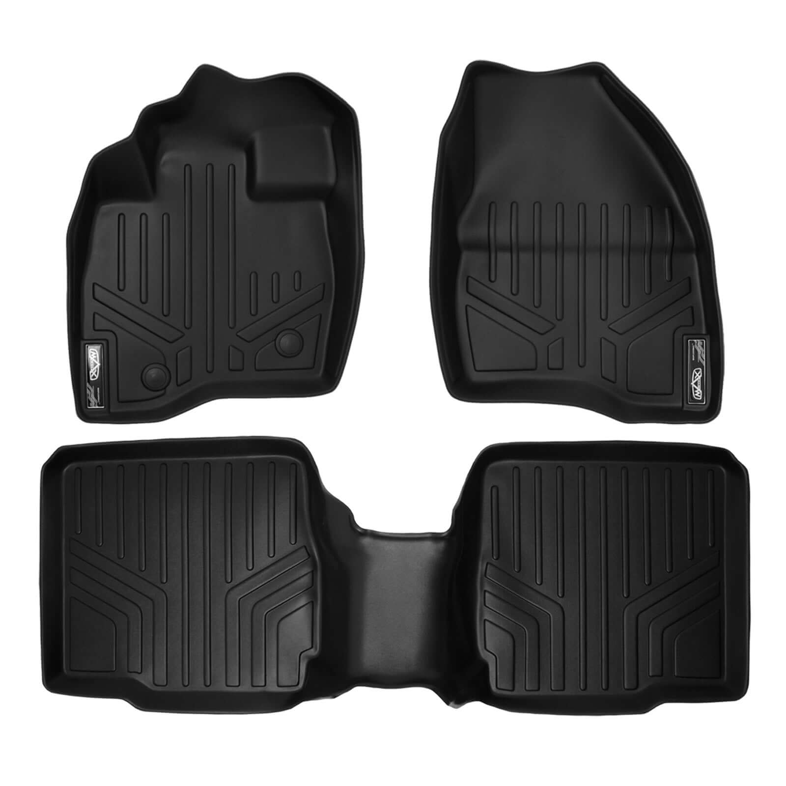 SMARTLINER Floor Liners for 2015-2016 Ford Explorer (with 2nd Row Center Console)