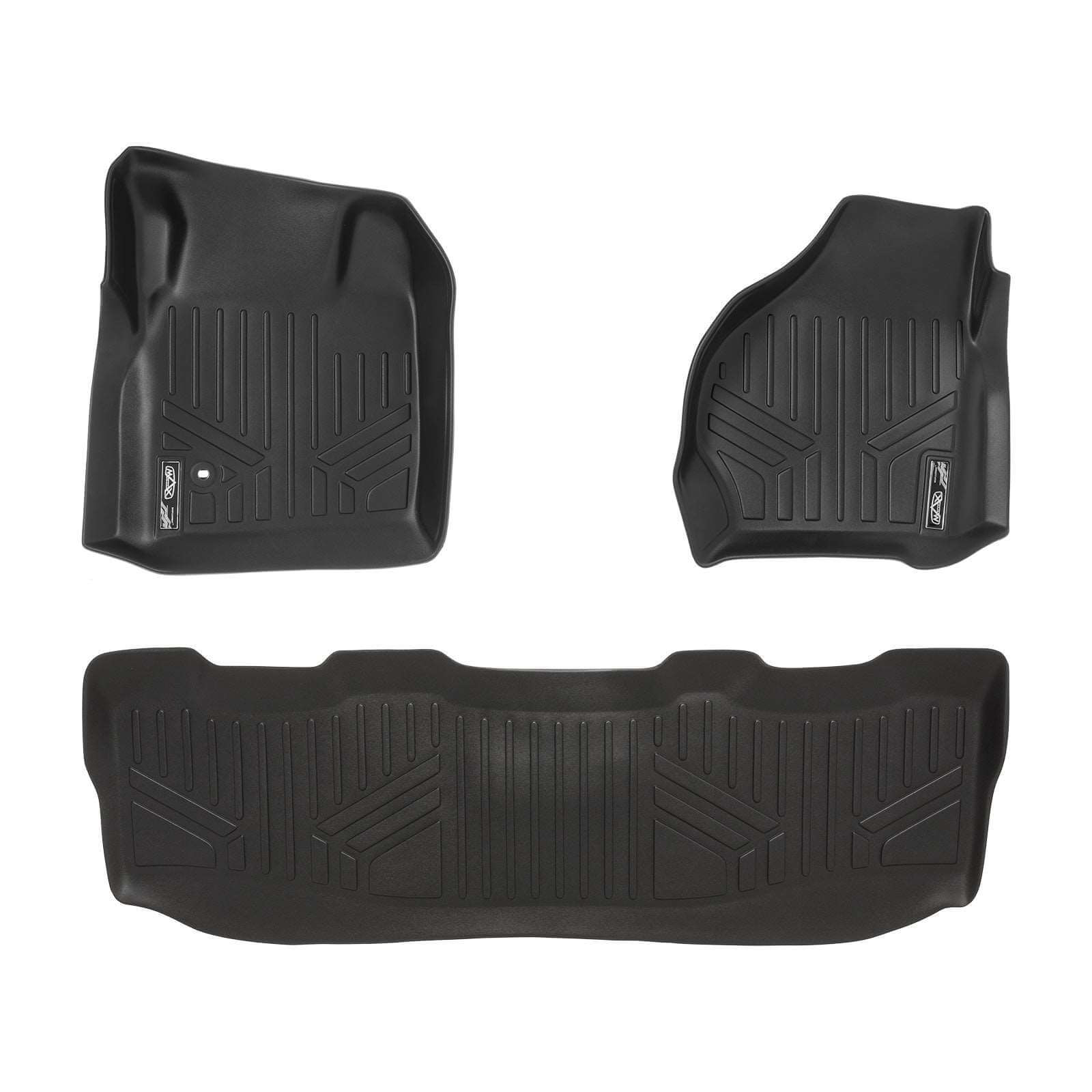 SMARTLINER Custom Fit Floor Liners For 1999-2007 Ford F-250 / F-350 / F-450 Super Duty Crew Cab