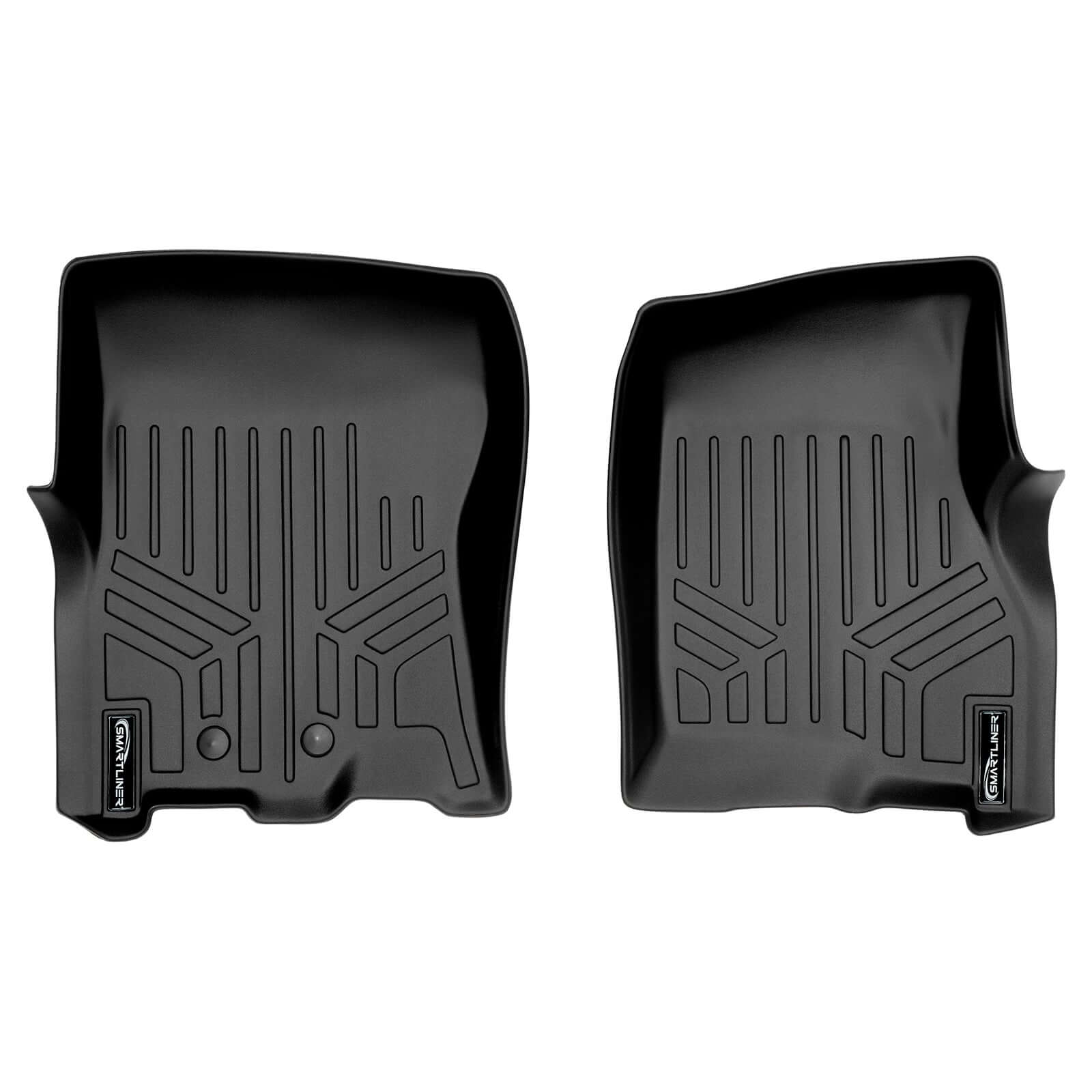 SMARTLINER Custom Fit Floor Liners For 2011 - 2017 Ford Expedition EL/ Lincoln Navigator with 2nd Row Bucket Seats (without Console)