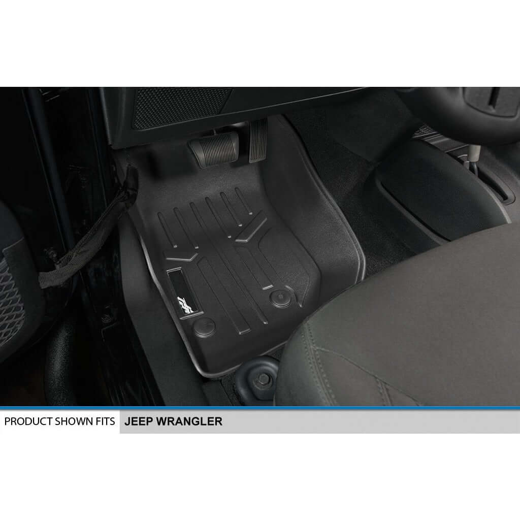 Smart Trim™ Floor Liners For 2015-2018 Jeep Wrangler Unlimited (JK Old Body Style Only)