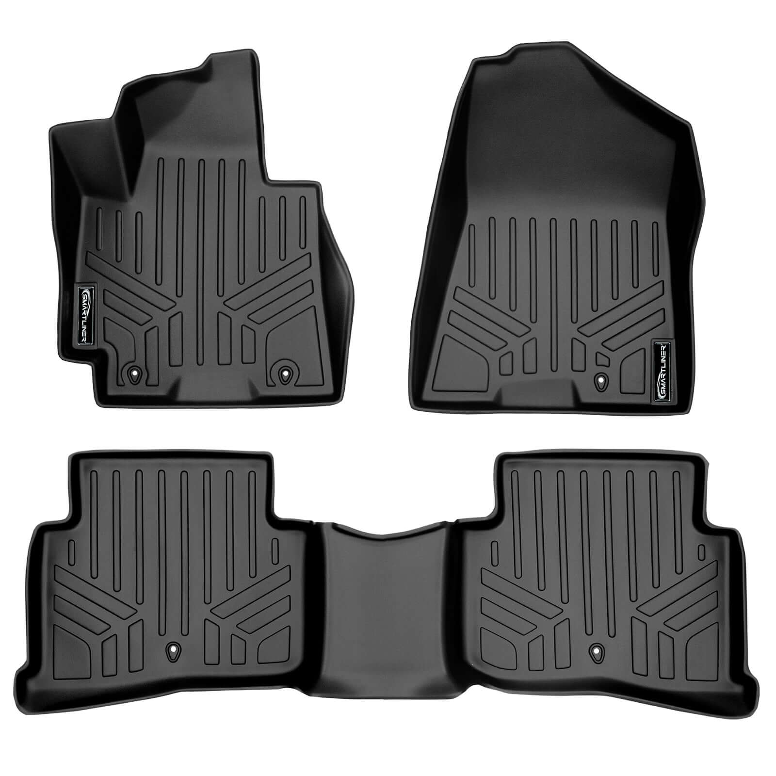 SMARTLINER Custom Fit Floor Liners For 2016-2018 Hyundai Tucson (No Hydrogen Fuel Cell Models)