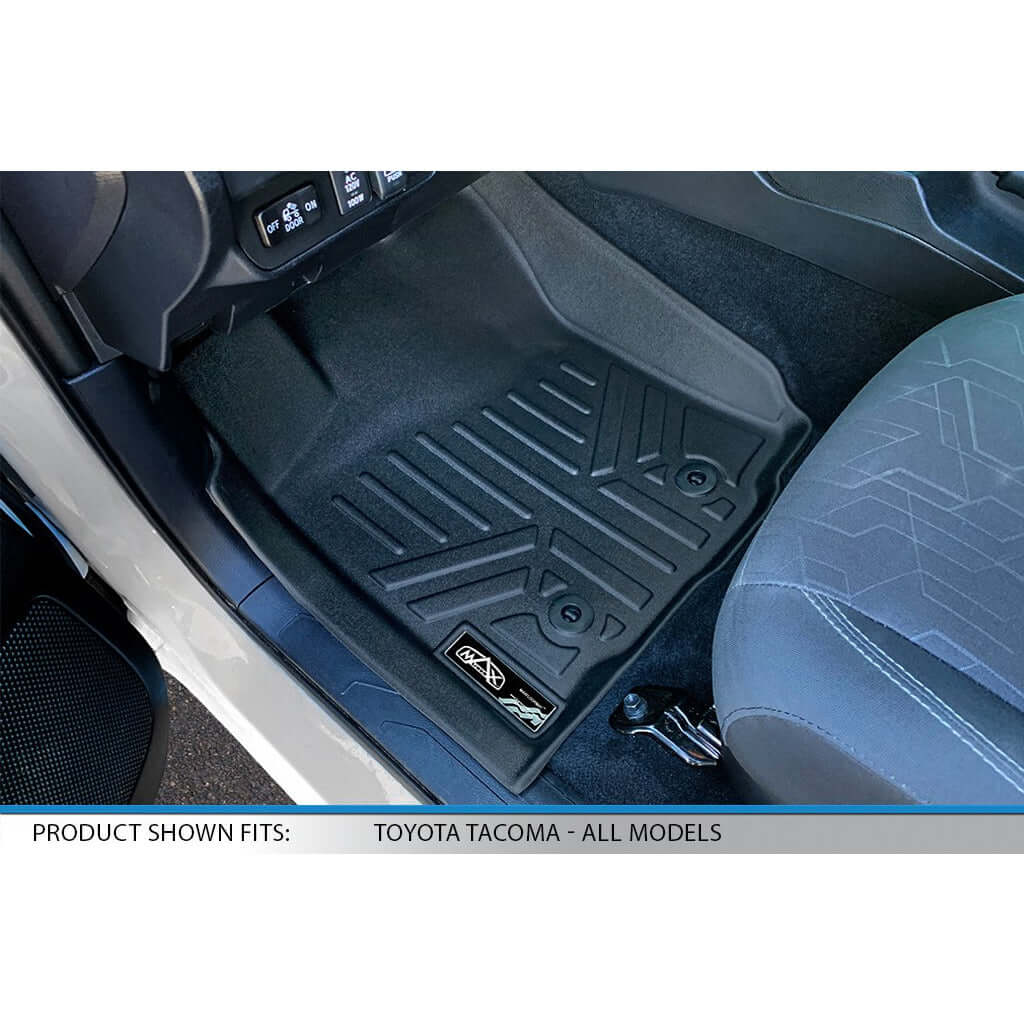 SmartCoverage™ Custom Fit Floor Liners For 2016-2017 Toyota Tacoma Double Cab
