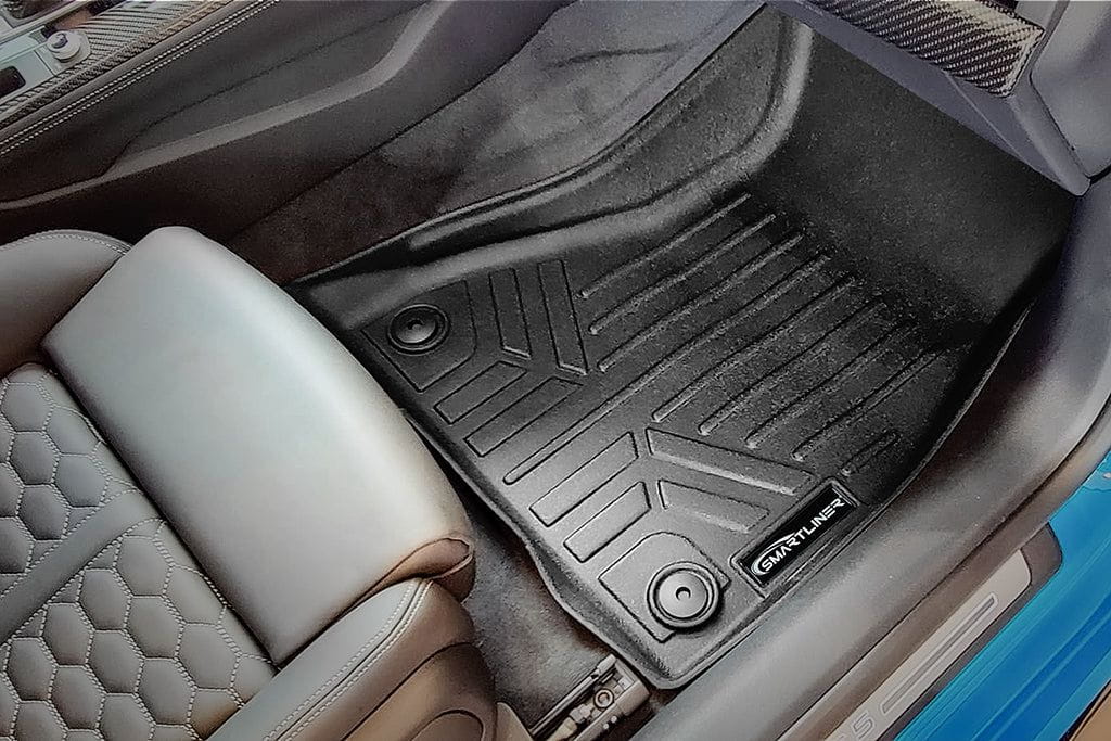 SMARTLINER Floor Liners for 2018-2024 Audi S5 / A5 Convertible / S5 Convertible/ Cabriolet