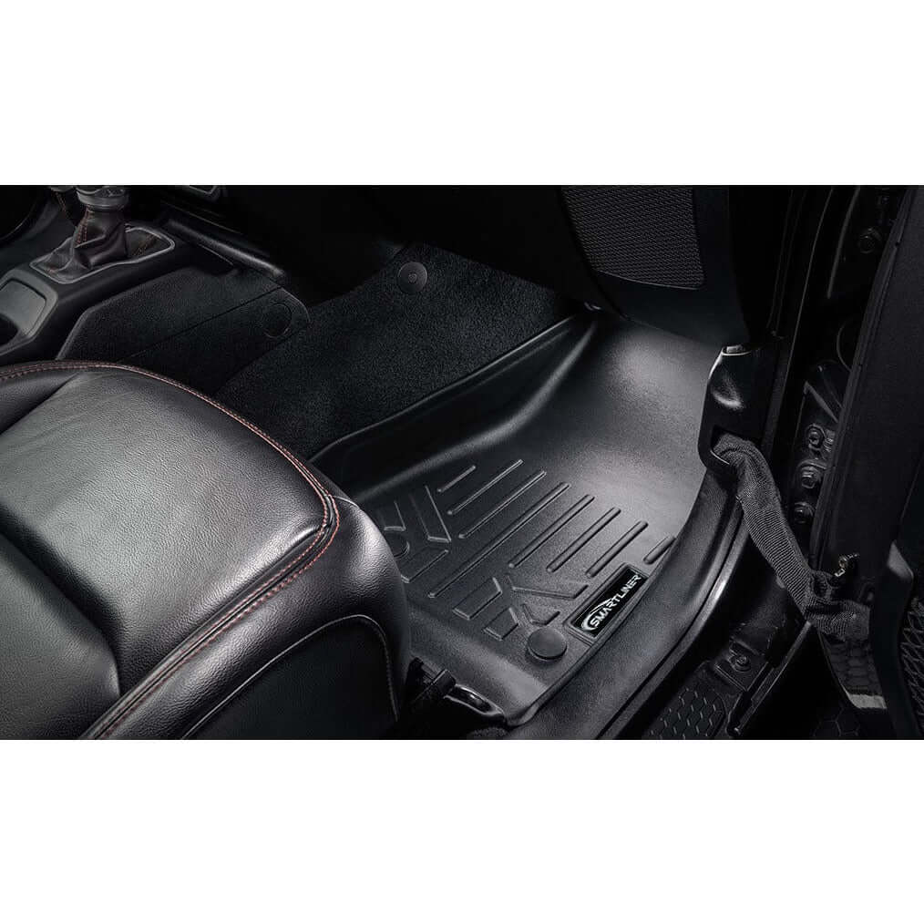 SMARTLINER Floor Liners for 2021-2025 Jeep Wrangler 4xe (Without Trail-Rail system)