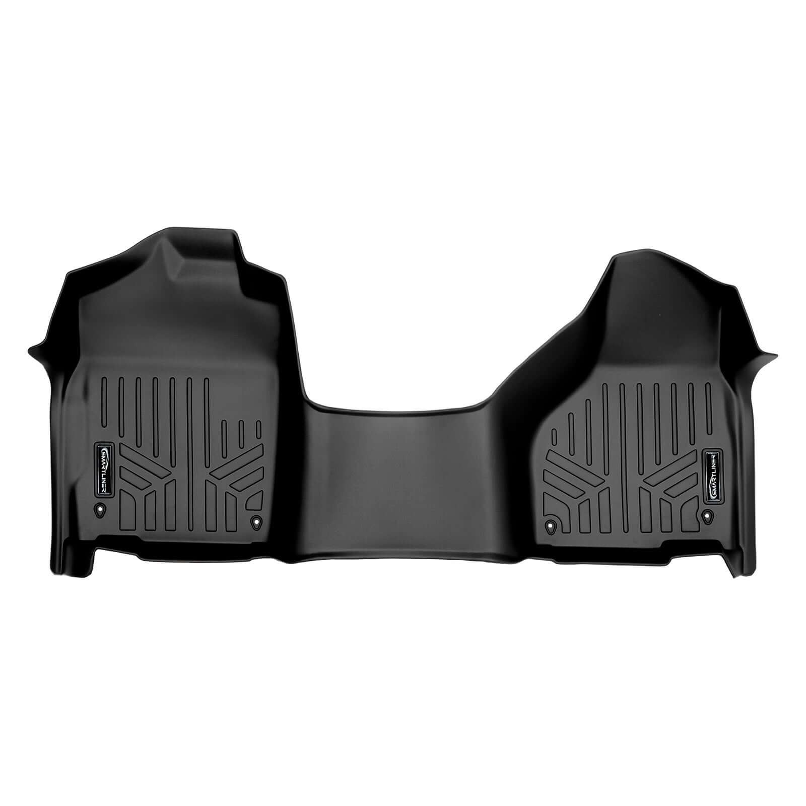 SMARTLINER Custom Fit Floor Liners For 2012-2022 RAM 1500 Quad Cab with 1st Row Bench Seat and Dual Floor Hooks