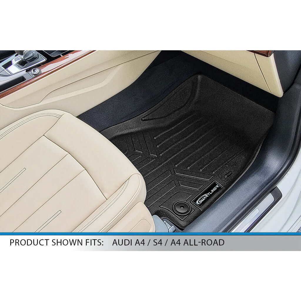 SMARTLINER Custom Fit Floor Liners For 2017-2025 Audi A4 / S4 / A4 All-Road