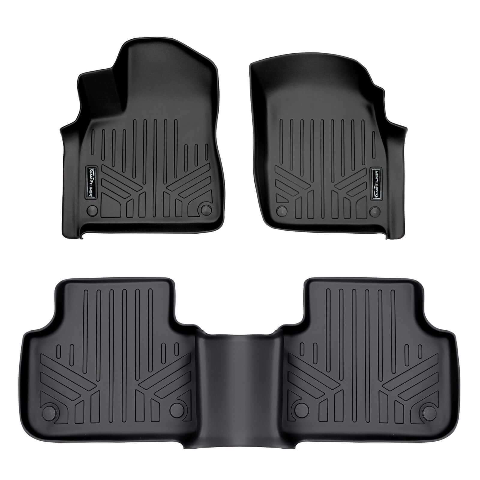 SMARTLINER Custom Fit Floor Liners For 2019 - 2025 Audi Q8 / 2024 - 2025 Q8 Sportback E-Tron