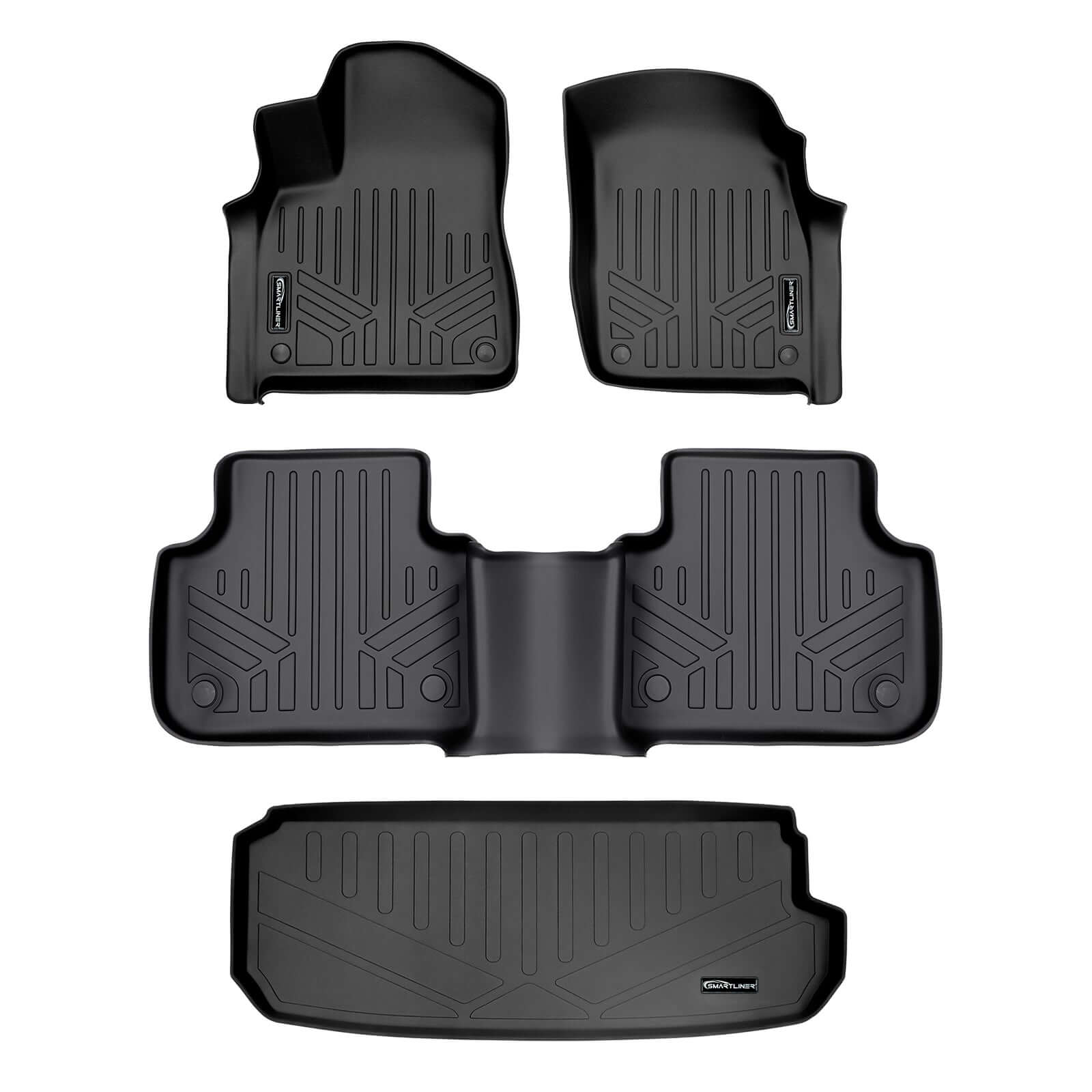 SMARTLINER Custom Fit Floor Liners For 2017-2025 Audi Q7