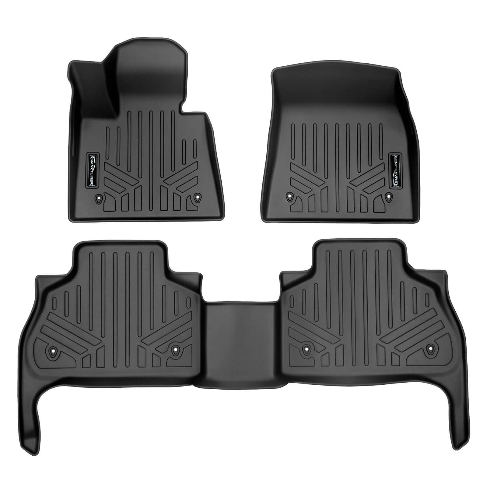 SMARTLINER Custom Fit Floor Liners For 2019-2025 BMW X5 (5 Passenger)/ 2024 - 2025 X5 M