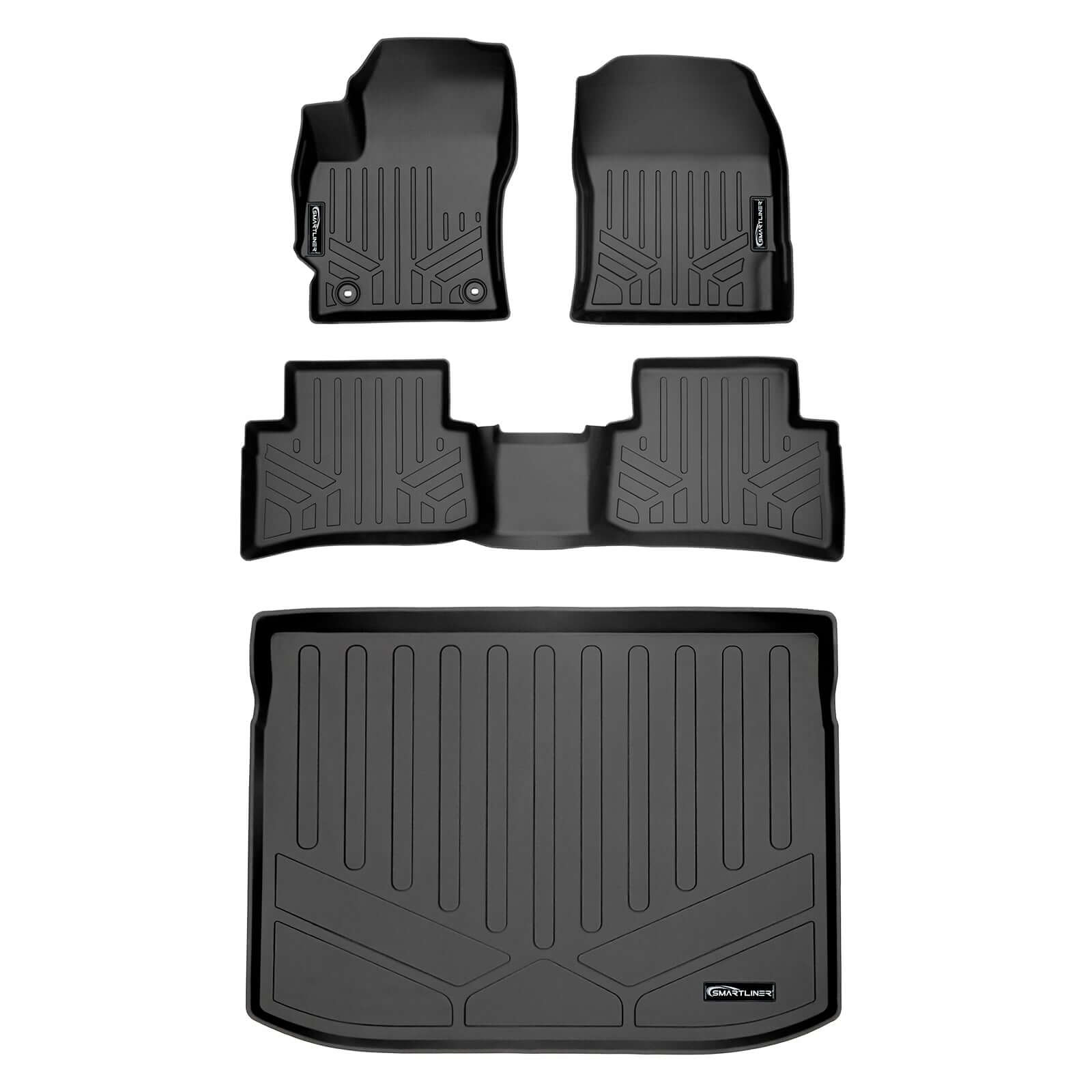 SMARTLINER Floor Liners for 2019-2026 Toyota Corolla Hatchback (No Tire Repair Kit)