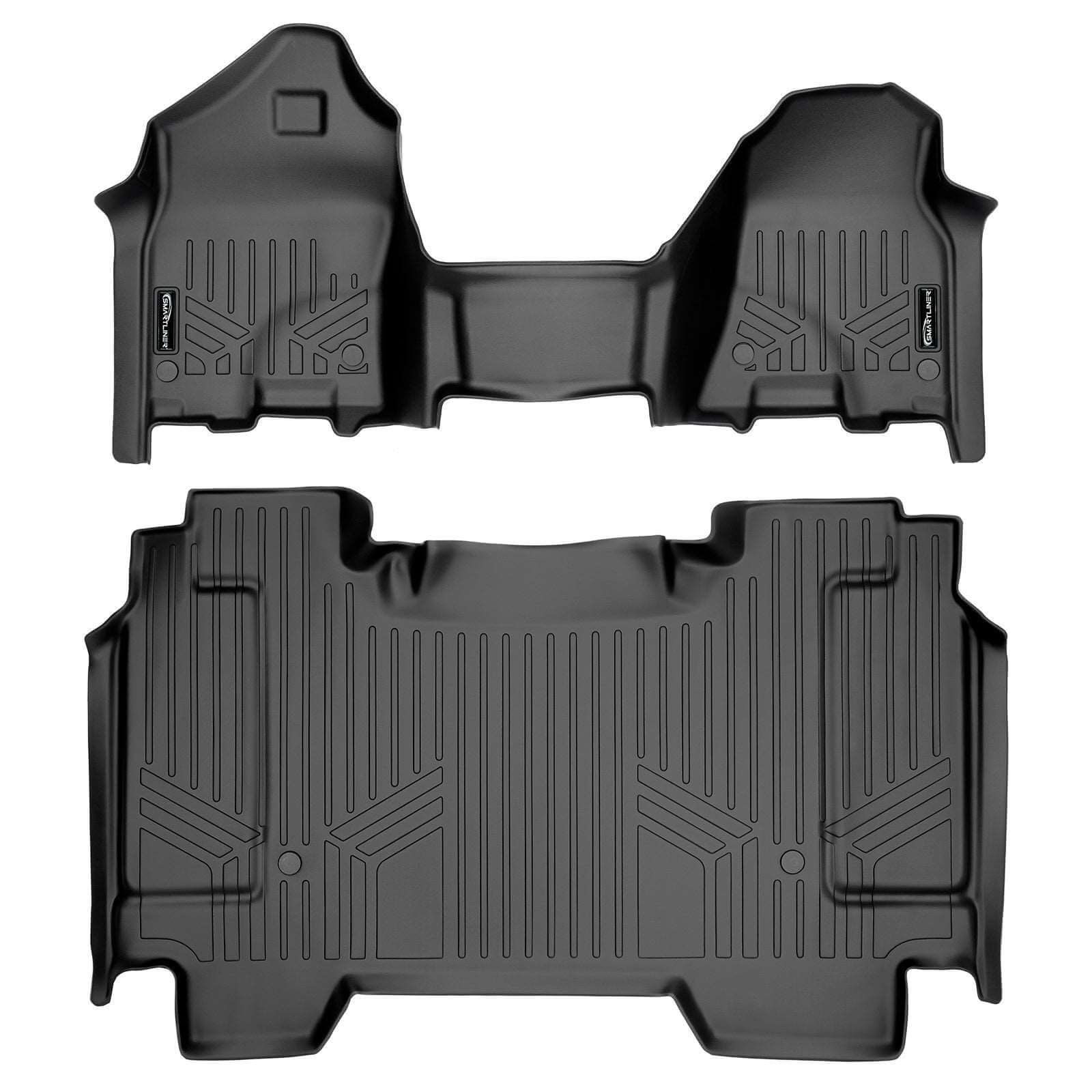SmartCoverage™ Floor Liners For 2019 - 2024 Ram 1500 Crew Cab Vinyl (1st Row Bench)