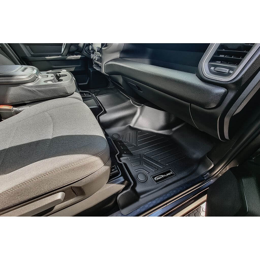 SMARTLINER Floor Liners for 2019-2026 Ram 2500/3500 Mega Cab (1st Row Bench)