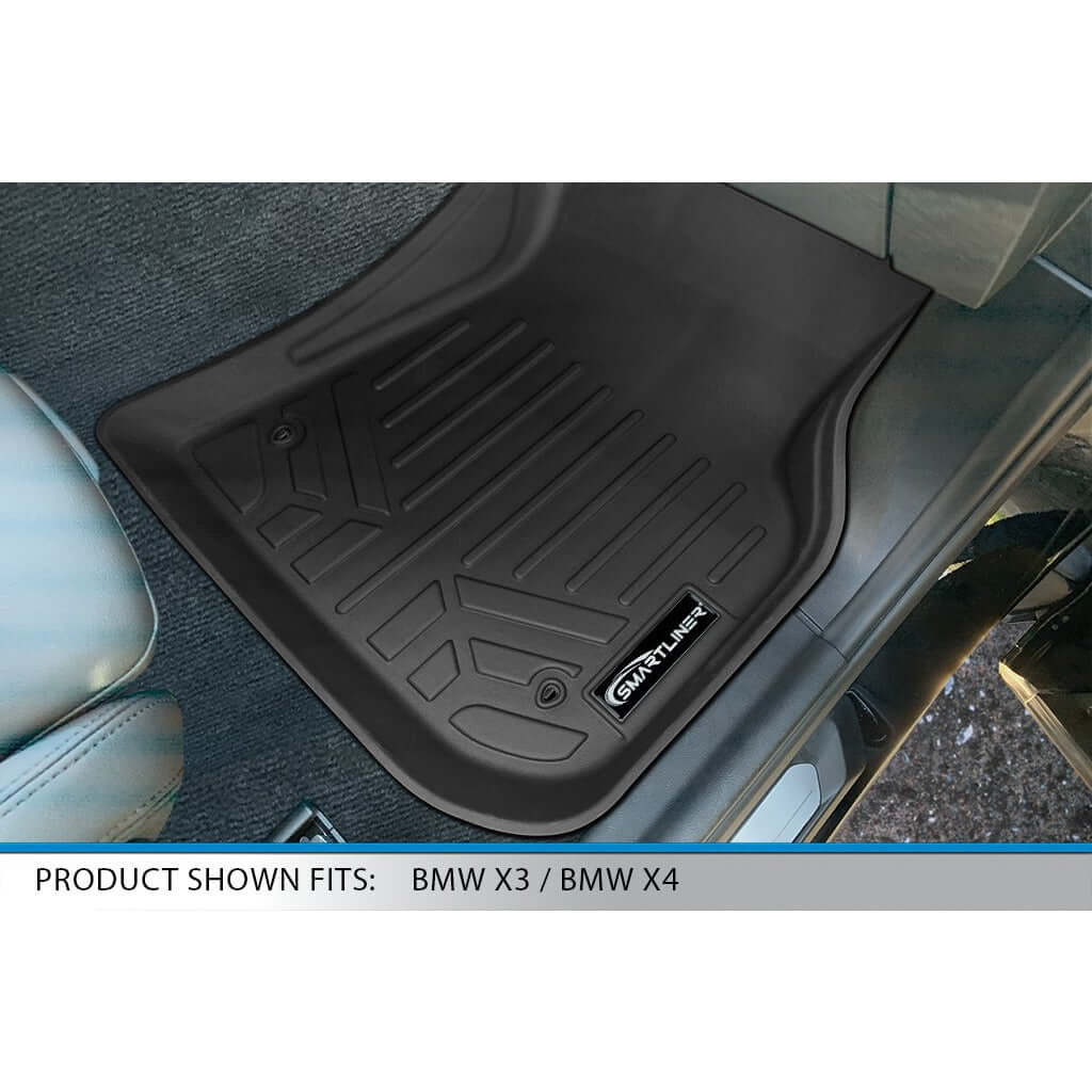 SMARTLINER Custom Fit Floor Liners For 2019-2025 BMW X3 (Hybrid Models)