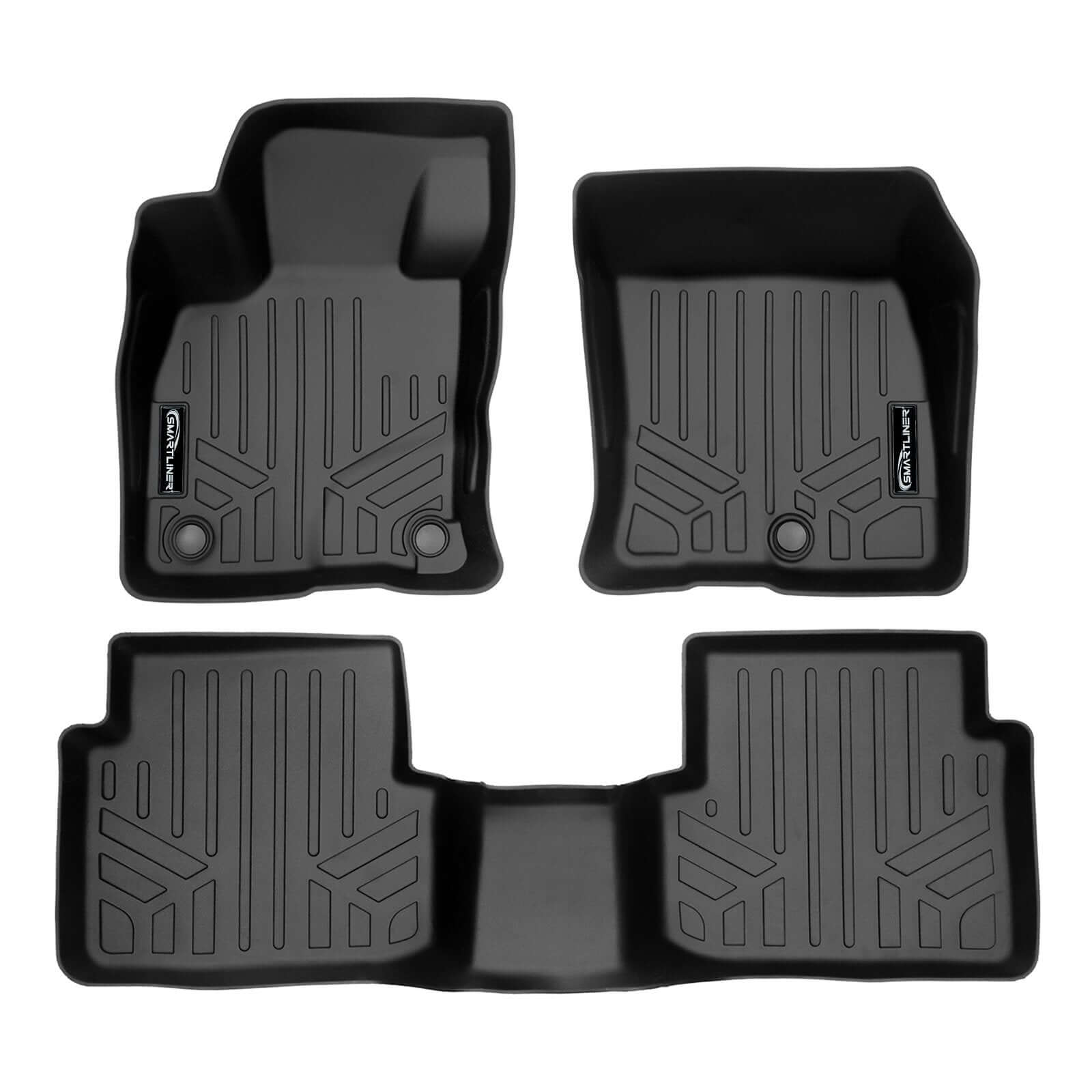 SMARTLINER Floor Liners for 2021-2026 Ford Bronco Sport W/O Rear Bump