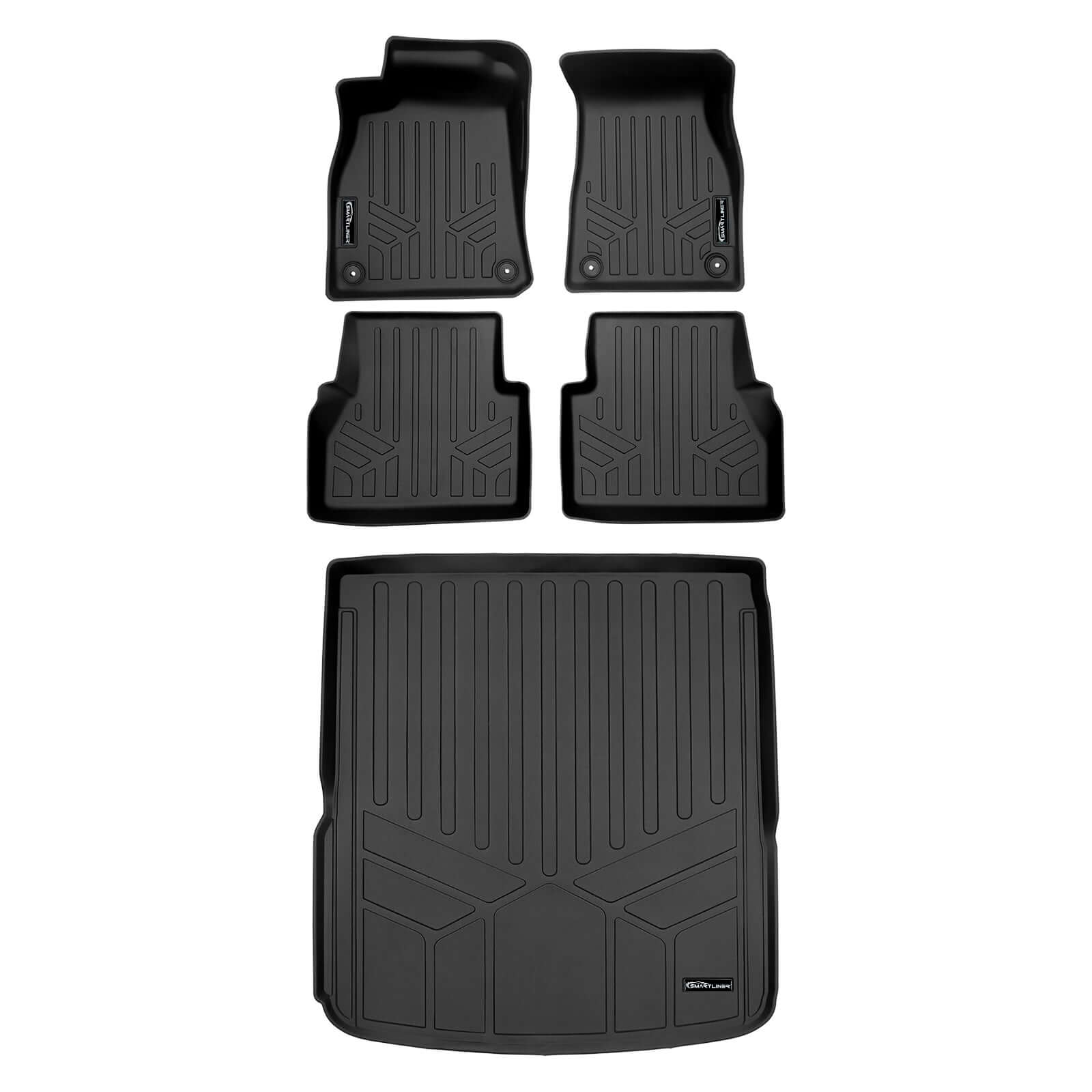 SMARTLINER Floor Liners for 2021-2025 Audi RS6 Avant
