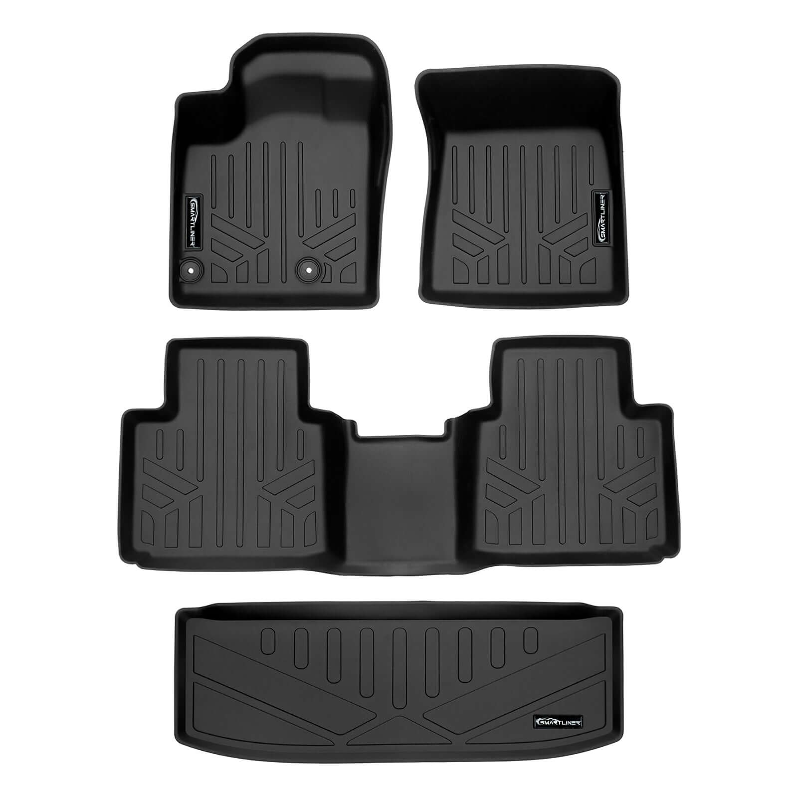 SMARTLINER Custom Fit Floor Liners For 2022-2025 Mitsubishi Outlander