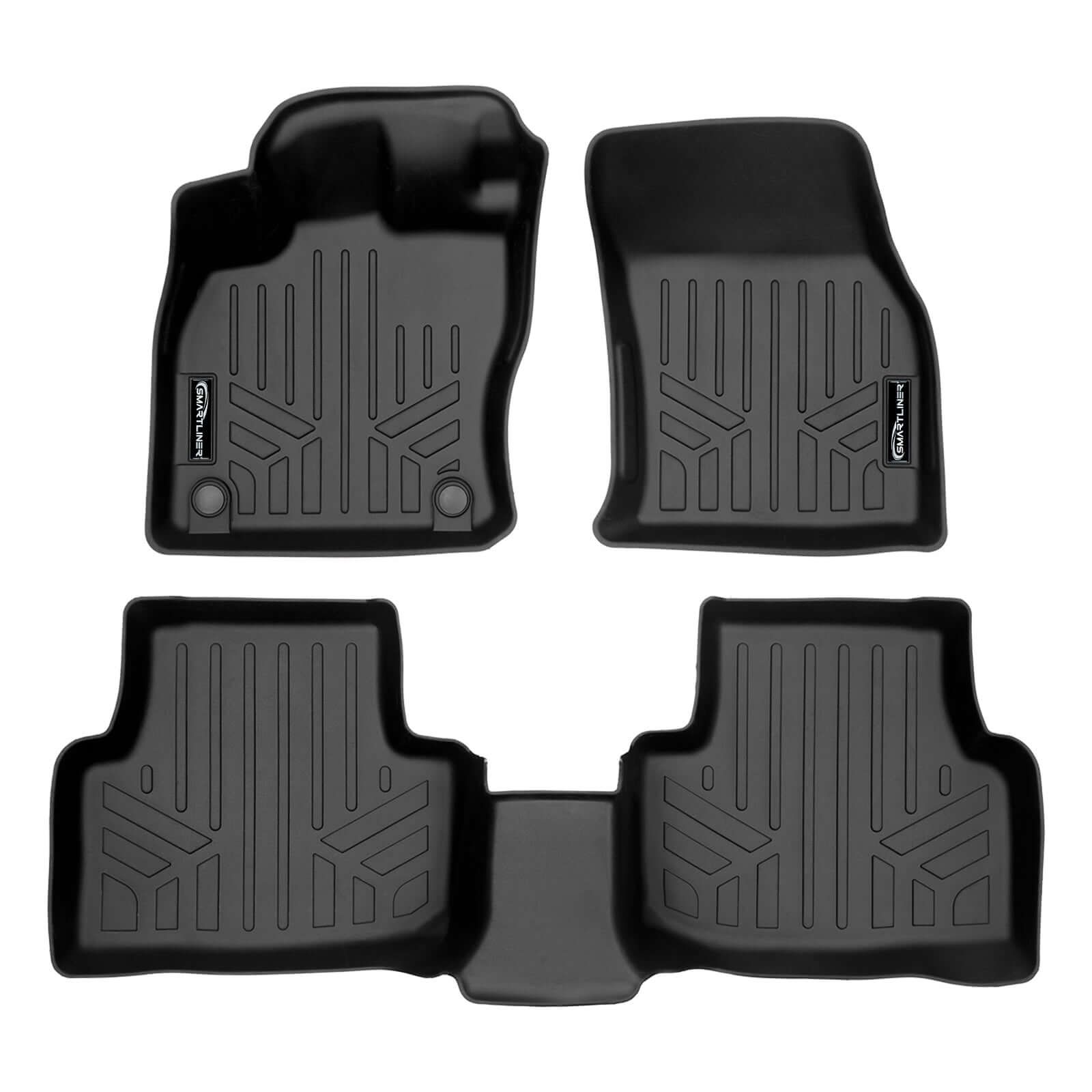SMARTLINER Custom Fit Floor Liners For 2022-2025 Volkswagen Taos