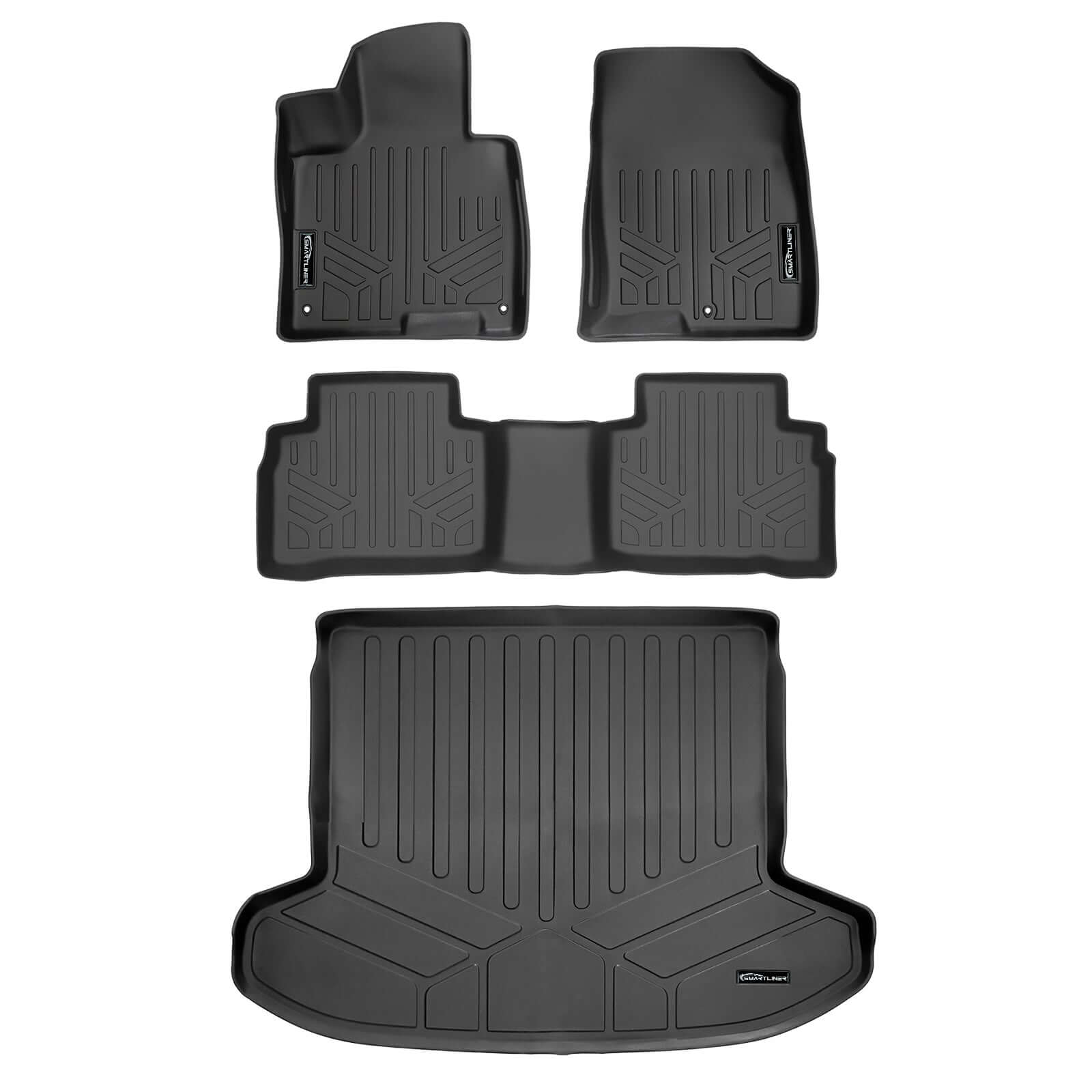 SMARTLINER Floor Liners for 2023-2025 Kia Sportage (Does Not fit with Subwoofer in Cargo Area)