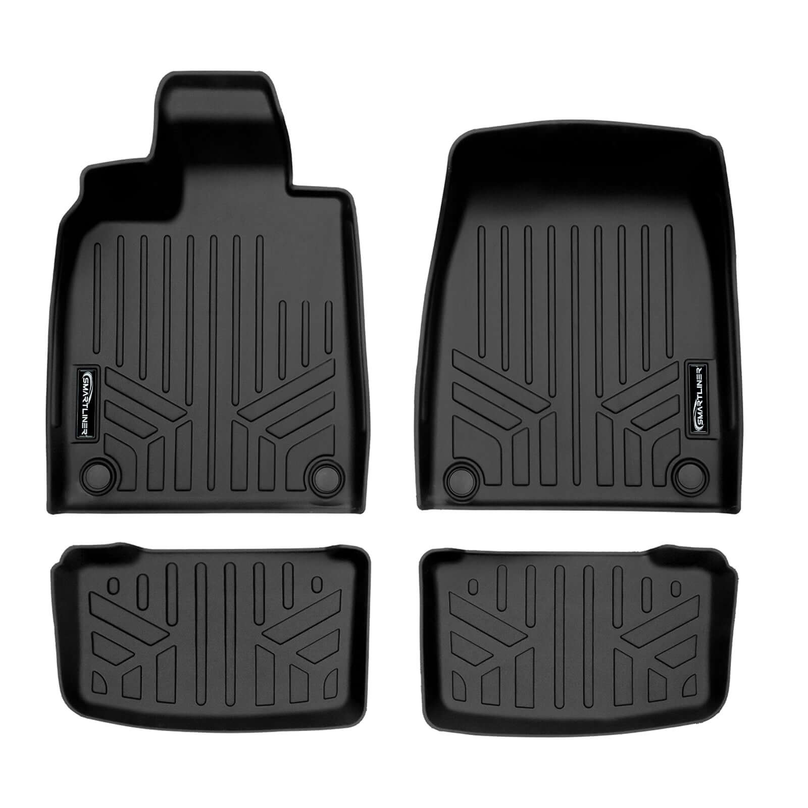 SMARTLINER Custom Fit Floor Liners For 2022-2025 Audi RS E-tron GT