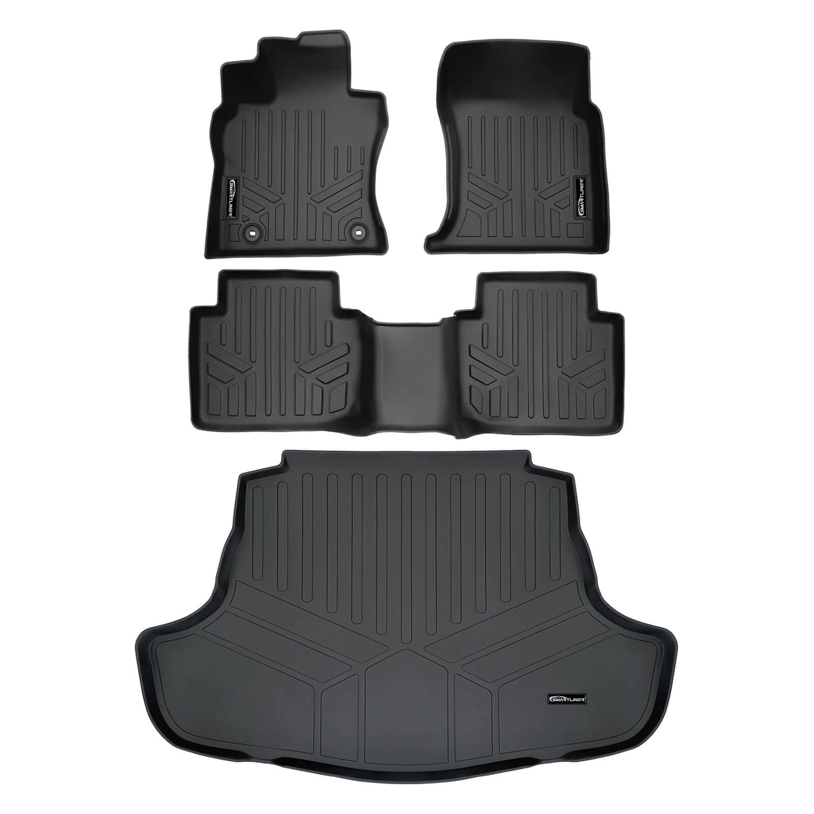 SMARTLINER Floor Liners for 2018-2025 Toyota Camry AWD Models Only (No Hybrid)