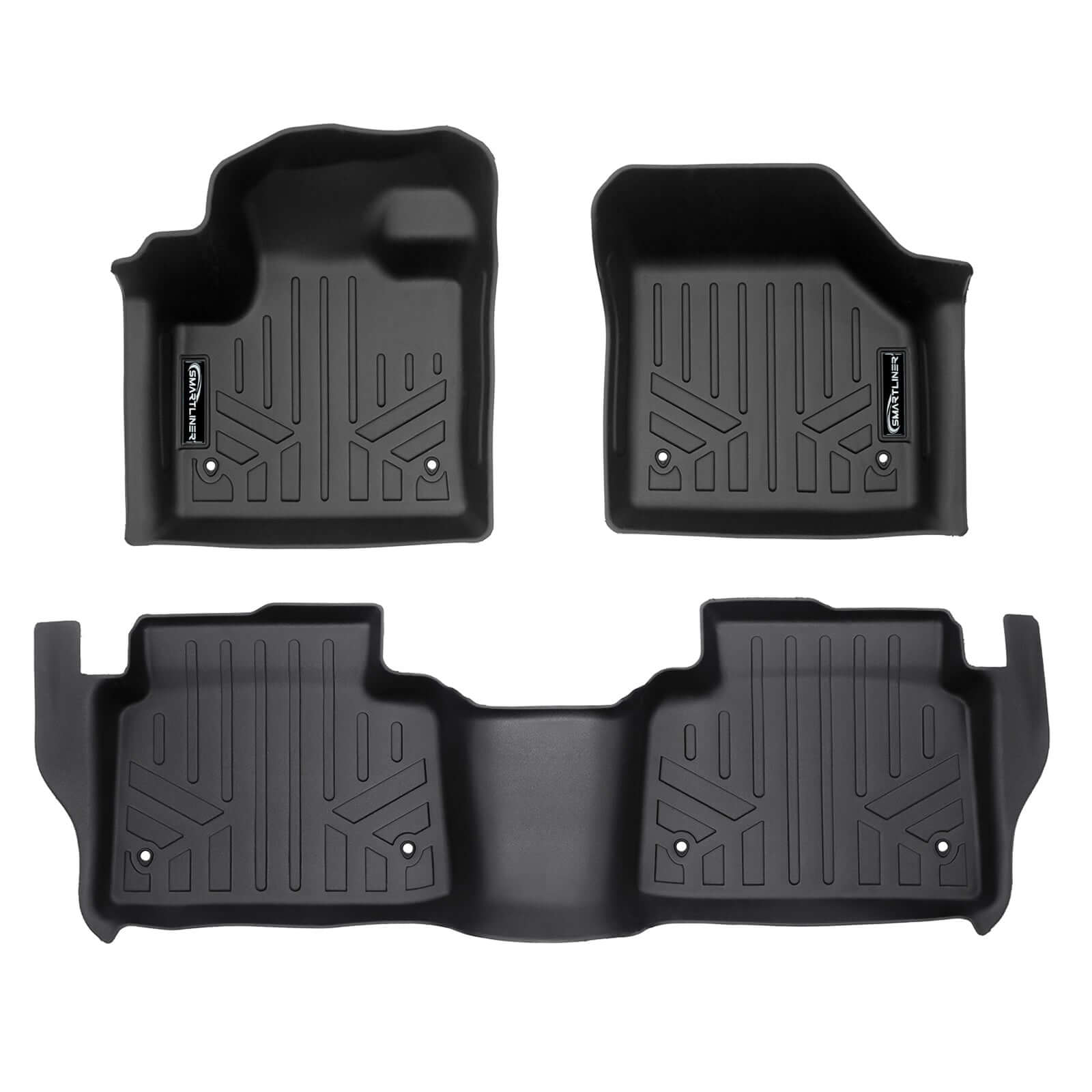 SMARTLINER Floor Liners for 2020-2024 Land Rover /Range Rover Discovery Sport (7 Passenger Model)
