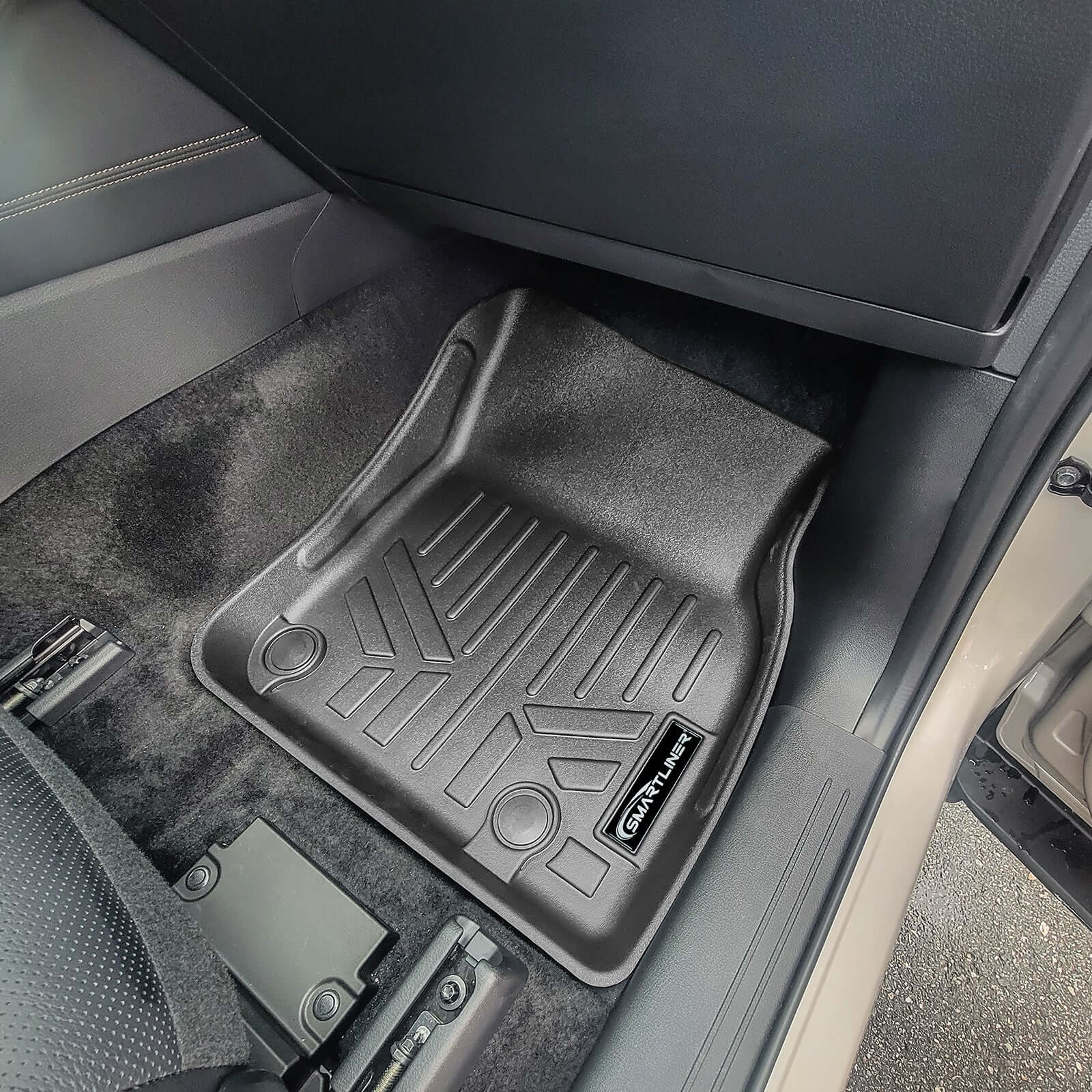 SMARTLINER Floor Liners for 2024-2026 Mazda CX-90 (Only Fits 2nd Row Bucket Seats With No Center Console)